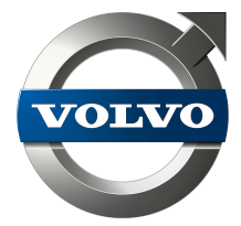 Silver & Blue Volvo Logo
